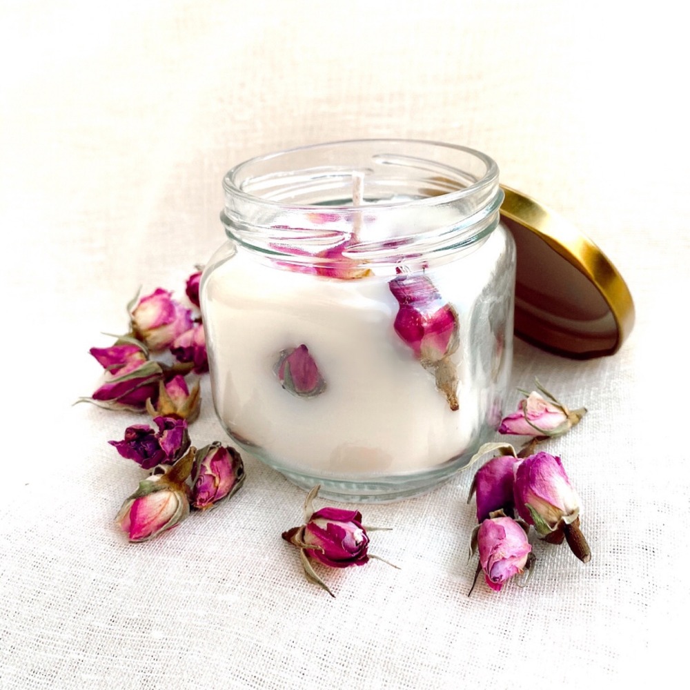 GONCALI GÜL KOKULU DOĞAL SOYA MUMU (200GR)