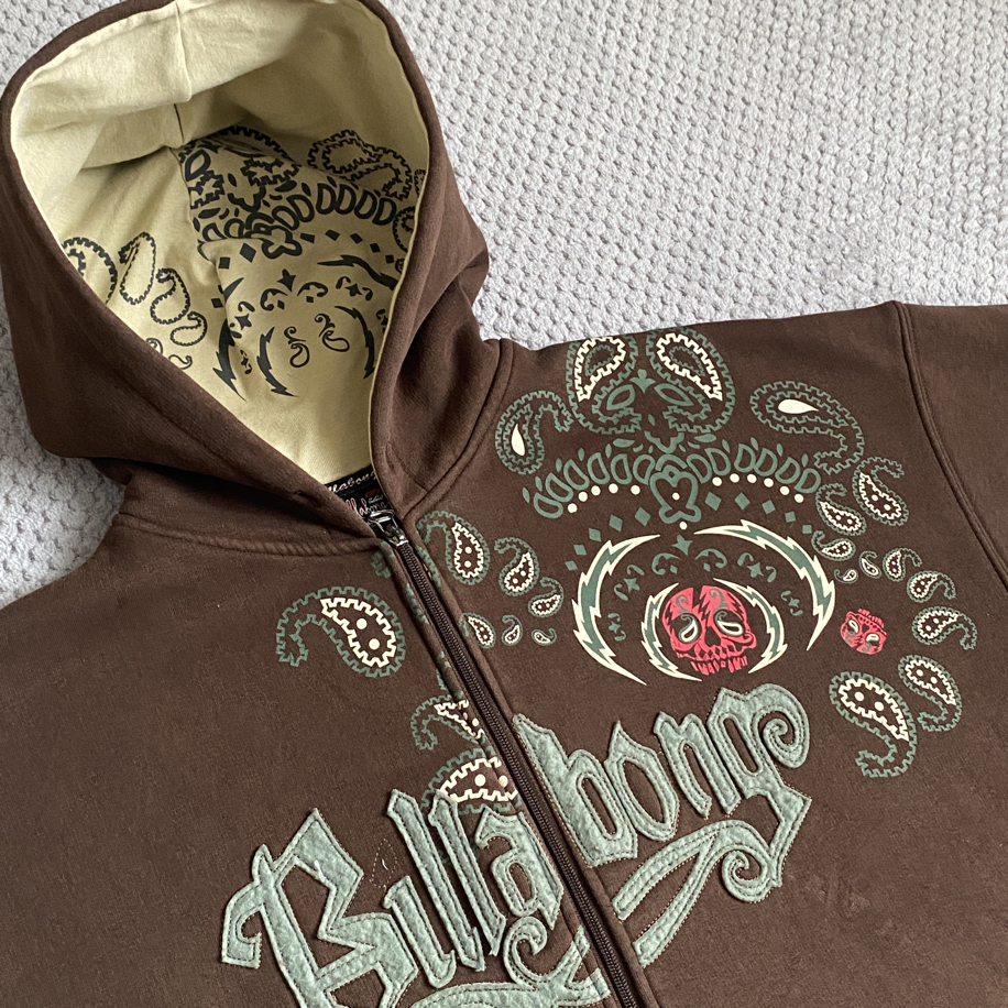 Vintage 00s Y2K Billabong Hoodie | Sefalet Vintage