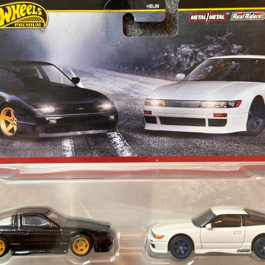 Hot Wheels Premium Car Culture Nissan 180SX & Nissan SilEighty 2'li Set
