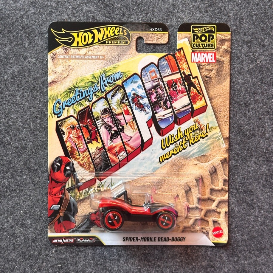 Hot Wheels Marvel Spider-Mobile Dead-Buggy Pop Culture Premium (2026)