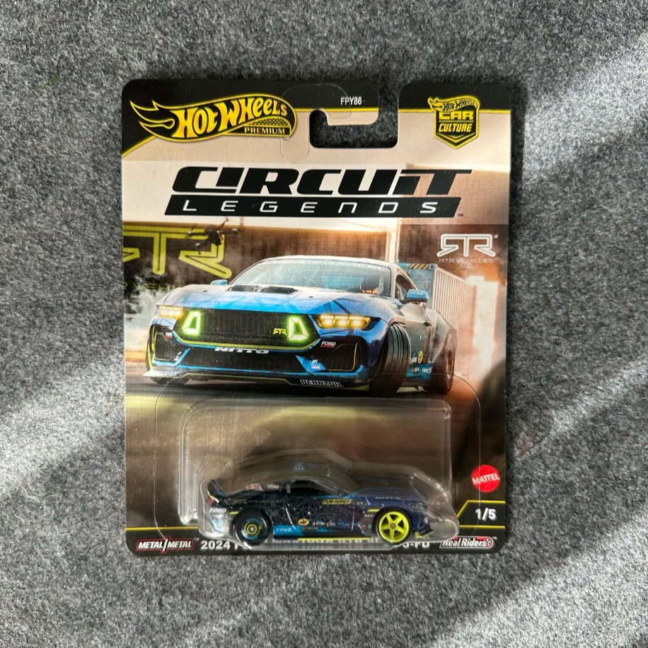 Hot Wheels Ford Mustang RTR Spec 5-FD Circuit Legends Car Culture Premium (2024)