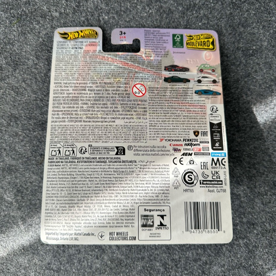 Hot Wheels '60s Fiat 500 D Modificado Boulevard Premium (2020)