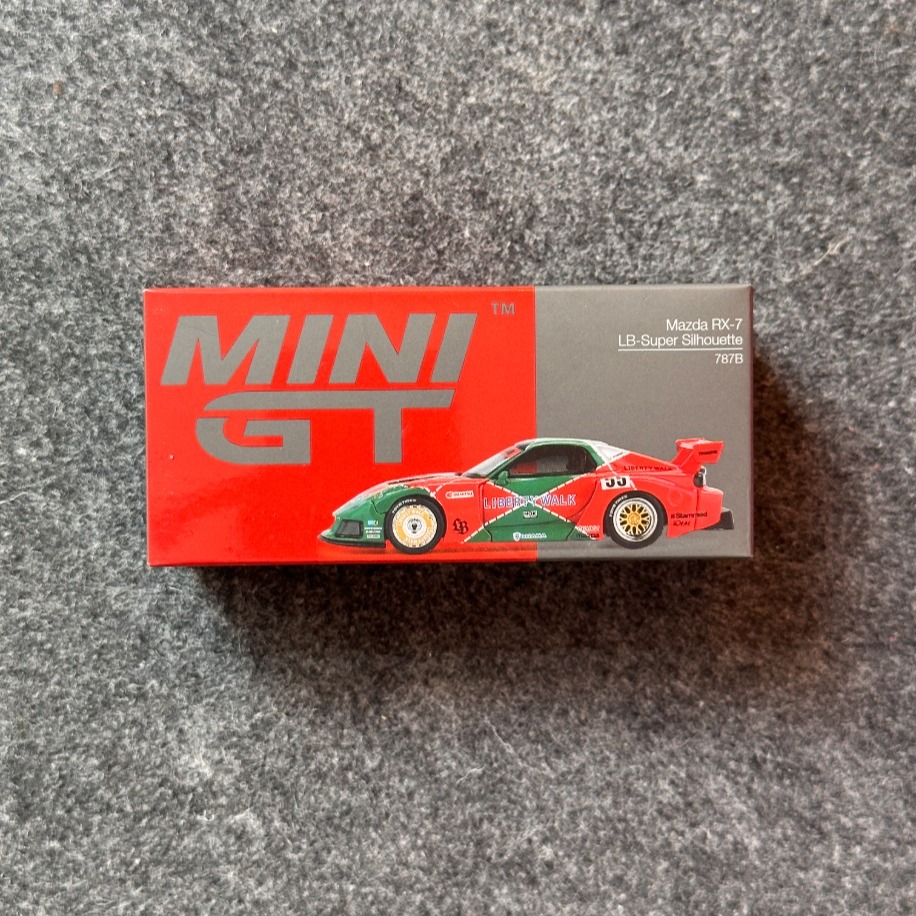 Mini GT 990 Mazda RX-7 LB-Super Silhouette 787B