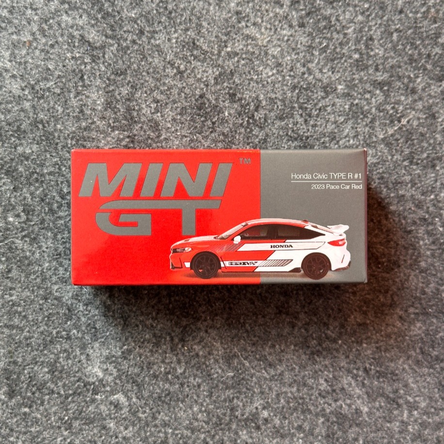 Mini GT 686 Honda Civic TYPE R 2023 Pace Car Red