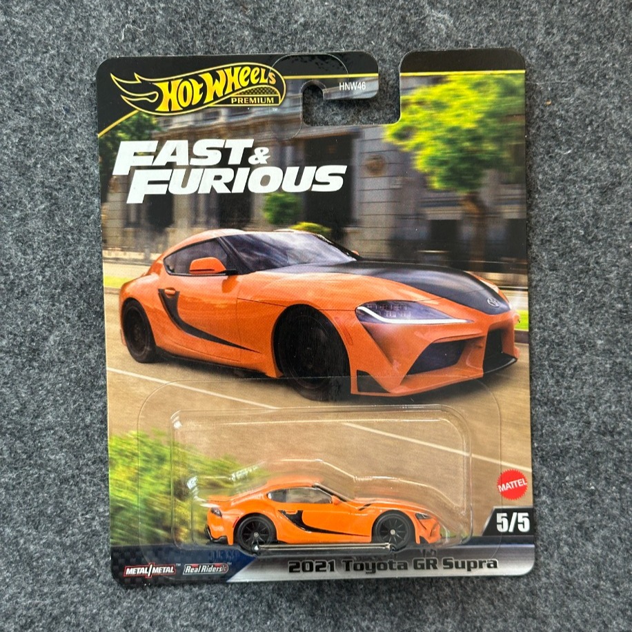 Hot Wheels 2021 Toyota GR Supra Fast & Furious Premium (2024)