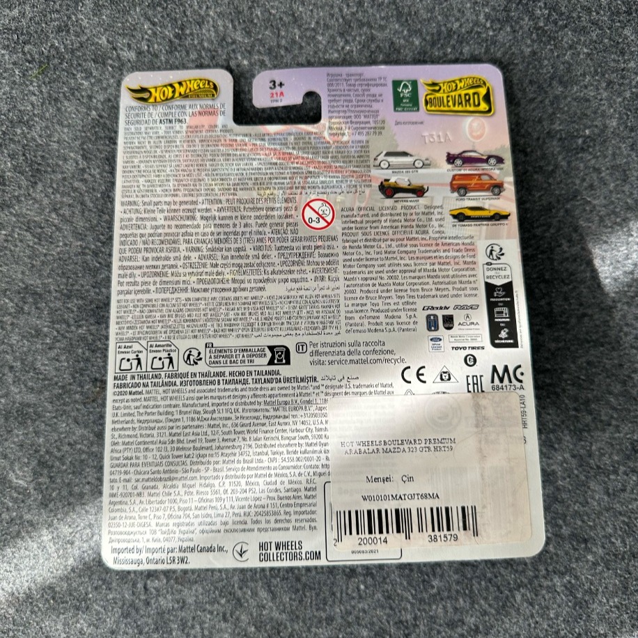 Hot Wheels Mazda 323 GTR Boulevard Premium (2020)