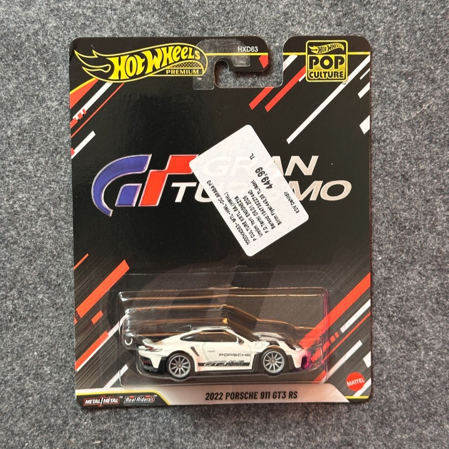 Hot Wheels Gran Turismo 2022 Porsche 911 GT3 RS Pop Culture Premium (2025)