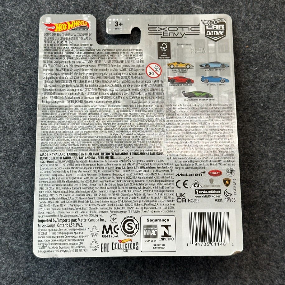 Hot Wheels Mclaren Speedtail Car Culture Premium (2021)