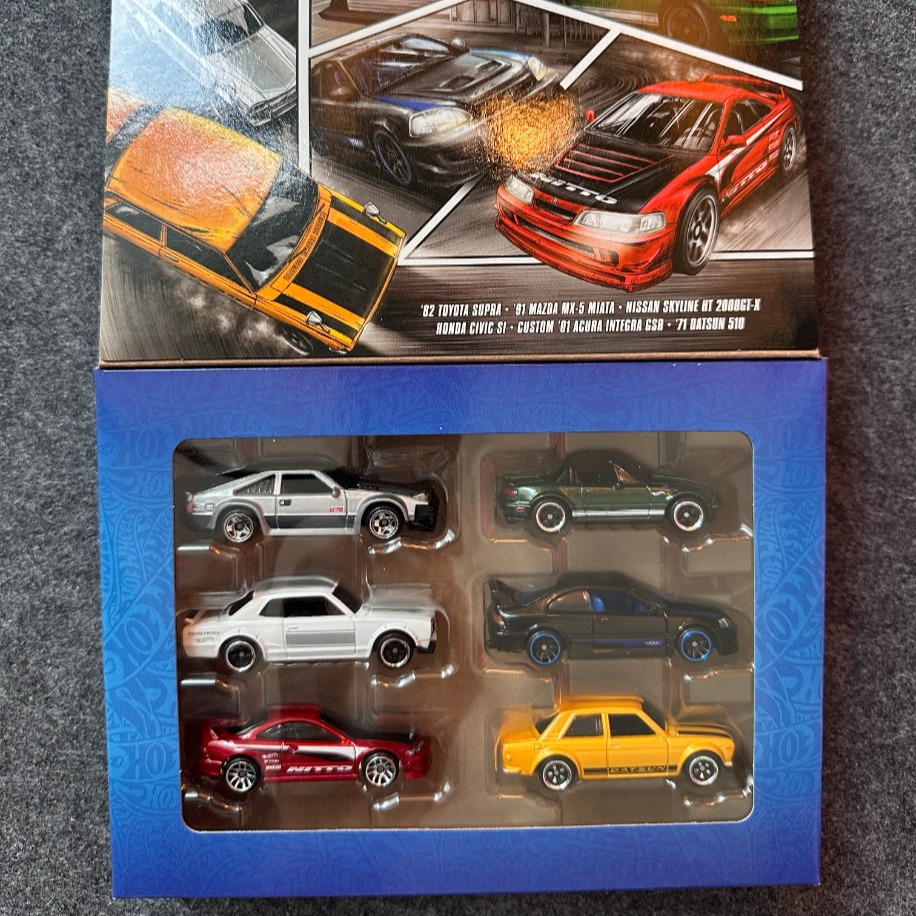 Hot Wheels Streets of Japan 6'lı Regular Set (2024)