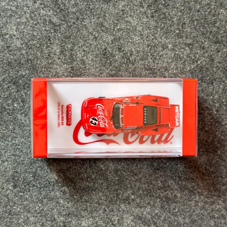Tarmac Works 1981 Porsche 935 K3 Coca Cola
