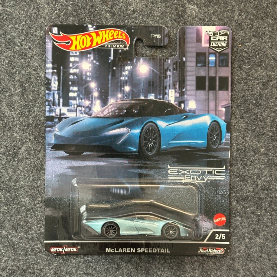 Hot Wheels Mclaren Speedtail Car Culture Premium (2021)
