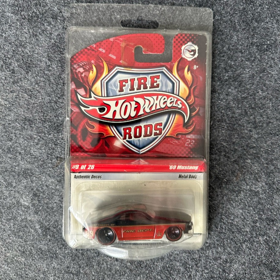 Hot Wheels Fire Rods #9 of 26 '69 Mustang (2006)