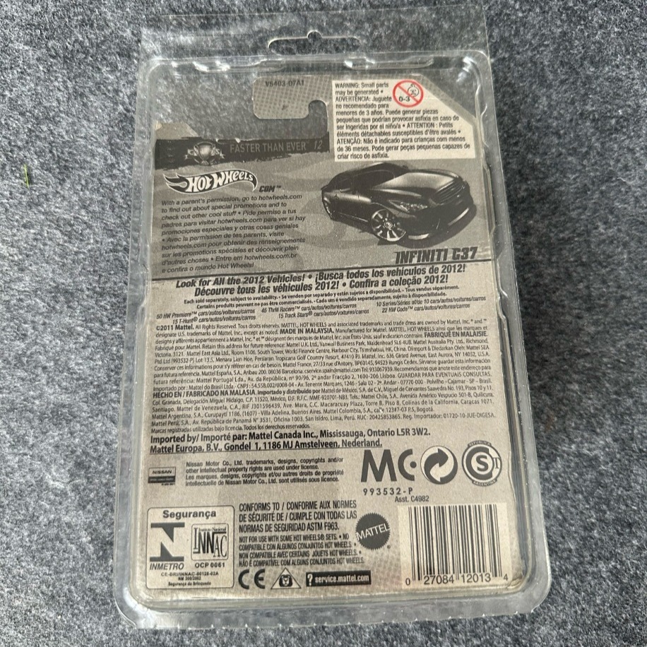 Hot Wheels Infiniti G37 (2011)