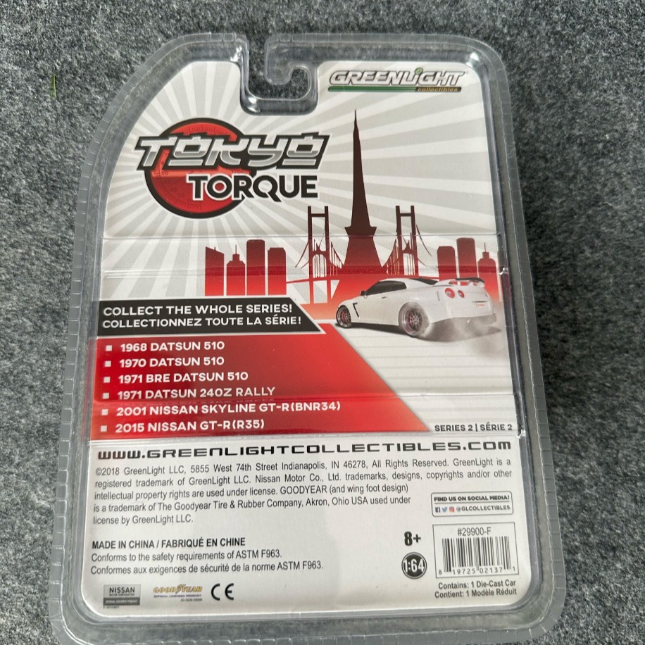 Greenlight 2015 Nissan Skyline GTR R35 1:64 (2018)