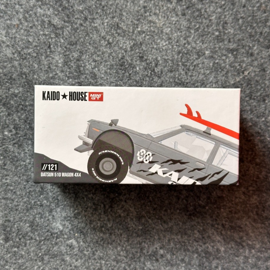 Mini GT x Kaido House 121 Datsun 510 Wagon 4x4 Offroad V1