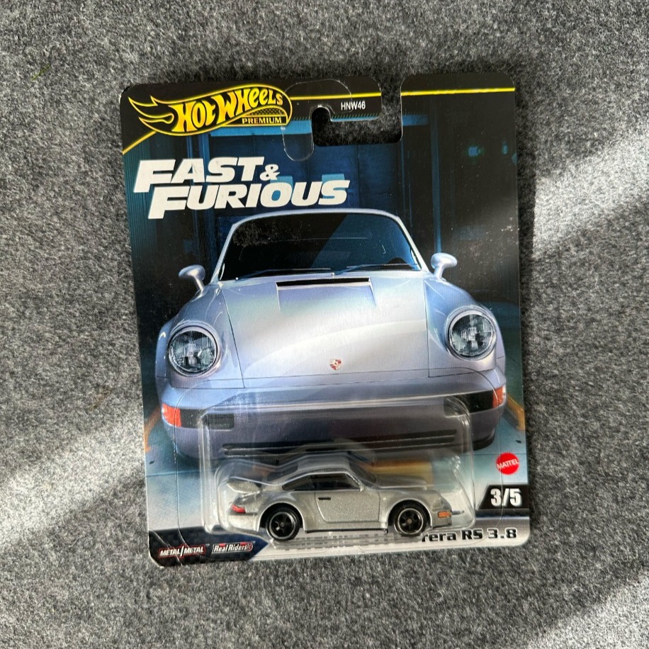 Hot Wheels Porsche 911 Carrera RS 3.8 Fast & Furious Premium (2023)