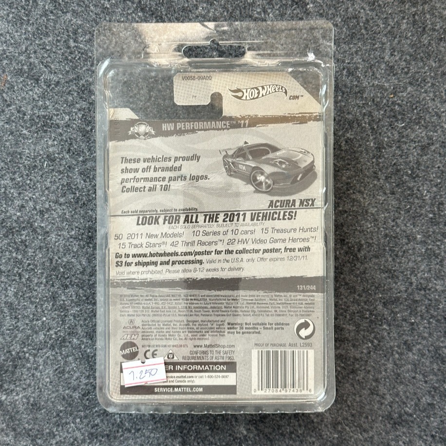 Hot Wheels Acura NSX (2010)