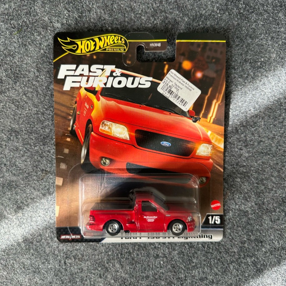 Hot Wheels '99 Ford F-150 SVT Lightning Fast & Furious Premium (2024)
