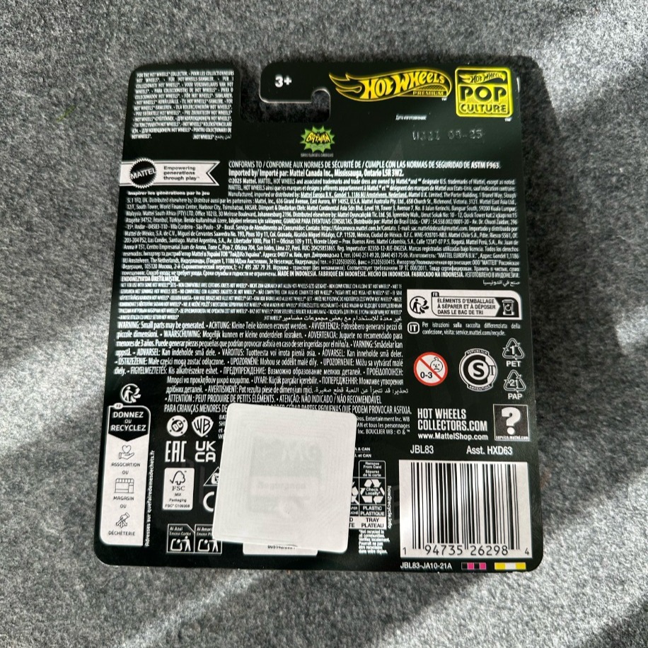 Hot Wheels TV Series Batmobile Pop Culture Premium (2025)