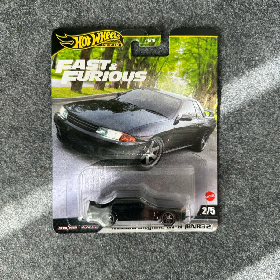 Hot Wheels Nissan Skyline GT-R (BNR32) Fast & Furious Premium (2024)