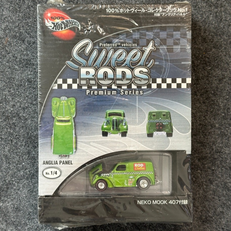 Hot Wheels "Sweet Rods" Anglia Panel Collector's Book (2002)
