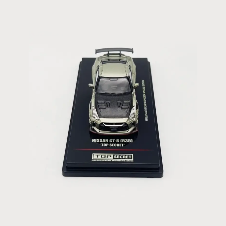 INNO64 Nissan GT-R (R35) "Top Secret" Special Edition Malaysia Diecast Expo 2024