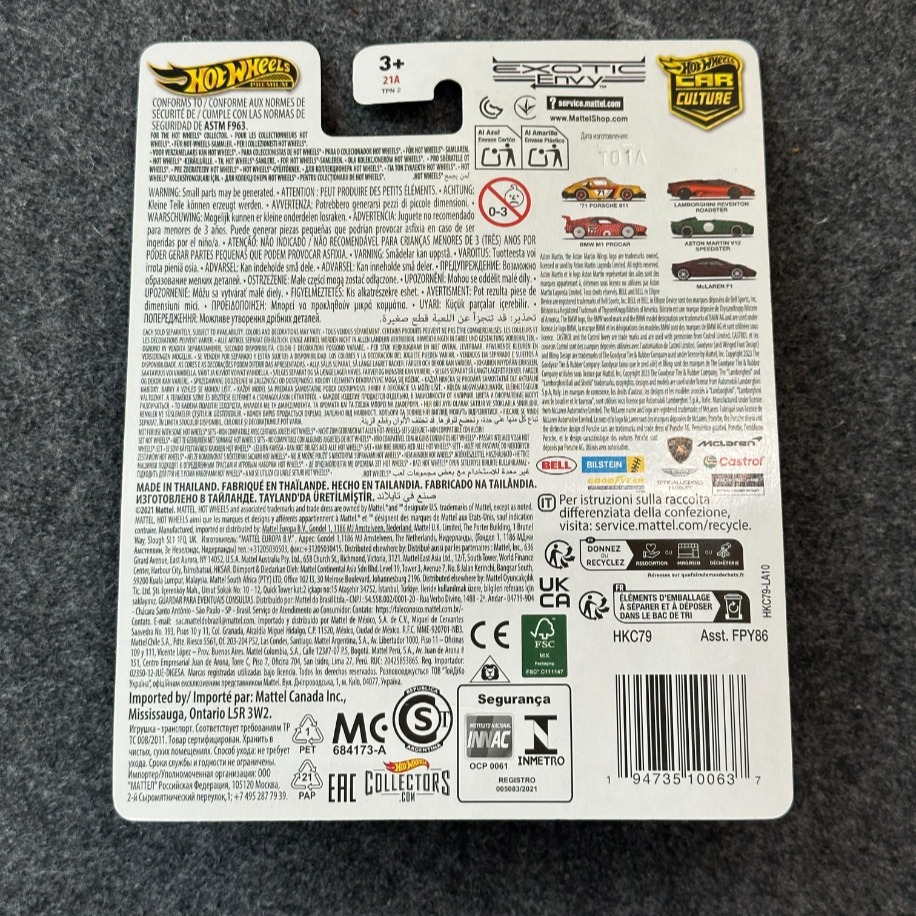 Hot Wheels BMW M1 Procar Car Culture Premium (2021)