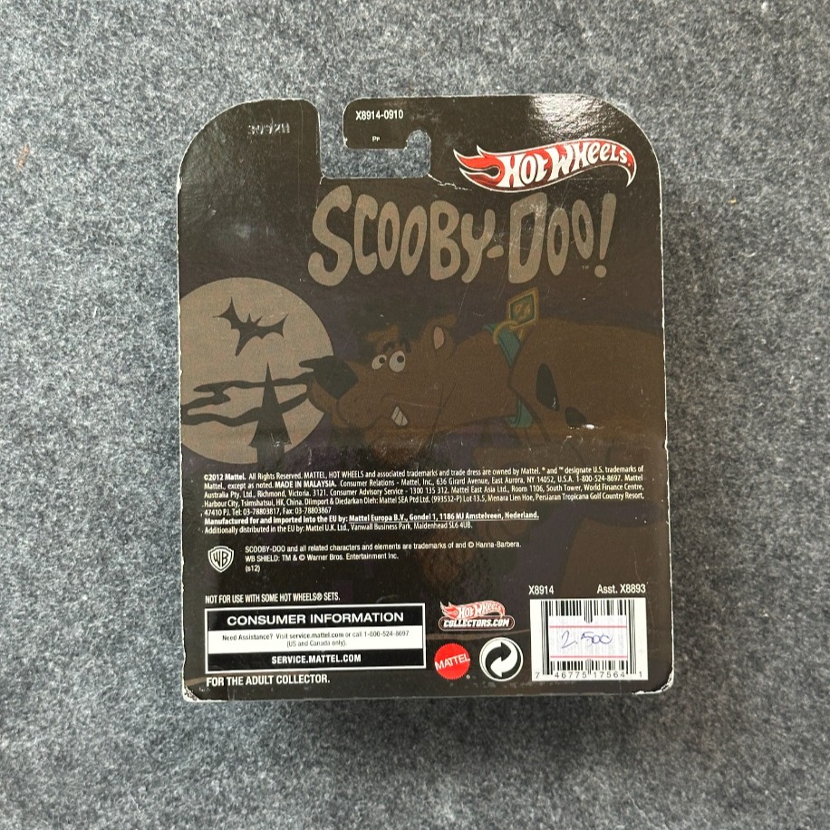 Hot Wheels Retro Entertainment Scooby-Doo! The Mystery Machine (2012)