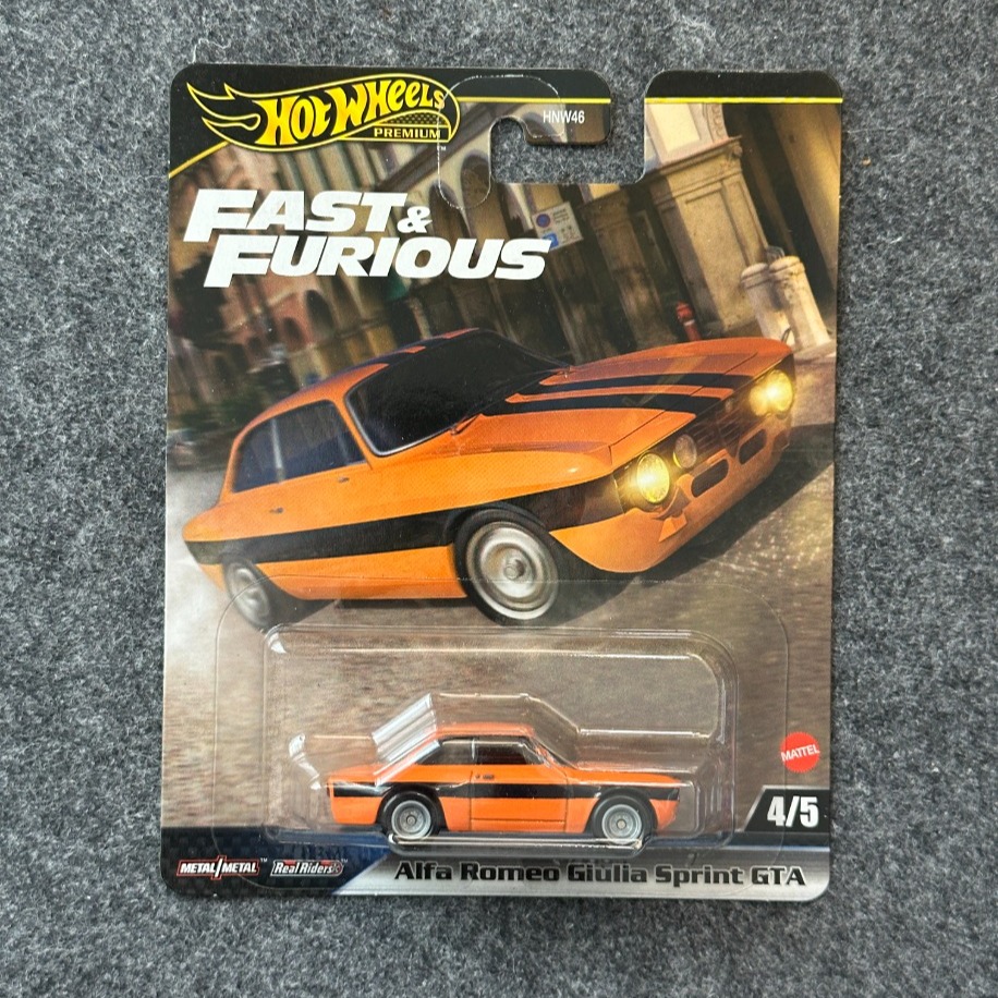 Hot Wheels Alfa Romeo Giulia Sprint GTA Fast & Furious Premium (2024)