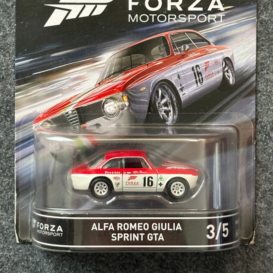 Hot Wheels Retro Entertainment Forza Motorsport Alfa Romeo Giulia Sprint GTA (2016)