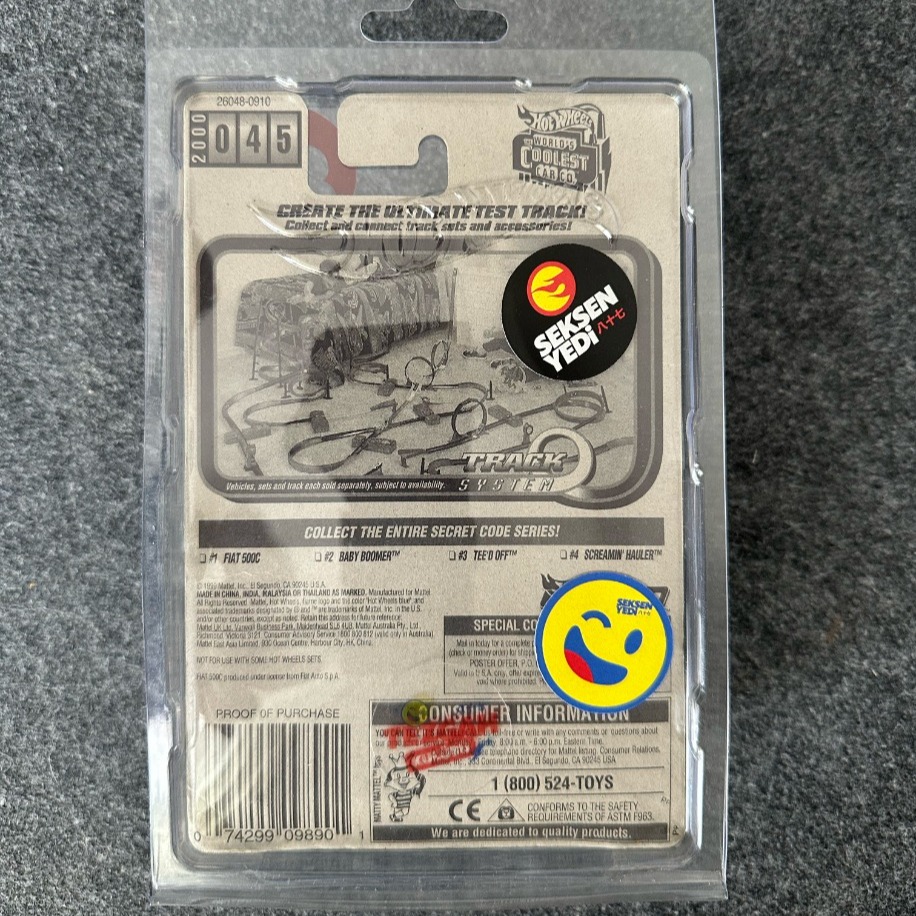Hot Wheels Fiat 500C (1999)