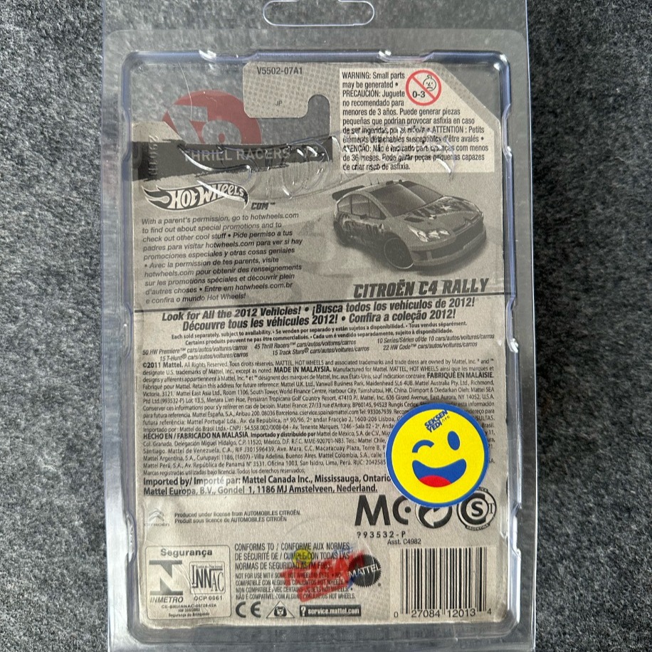 Hot Wheels Citroen C4 Rally (2011)