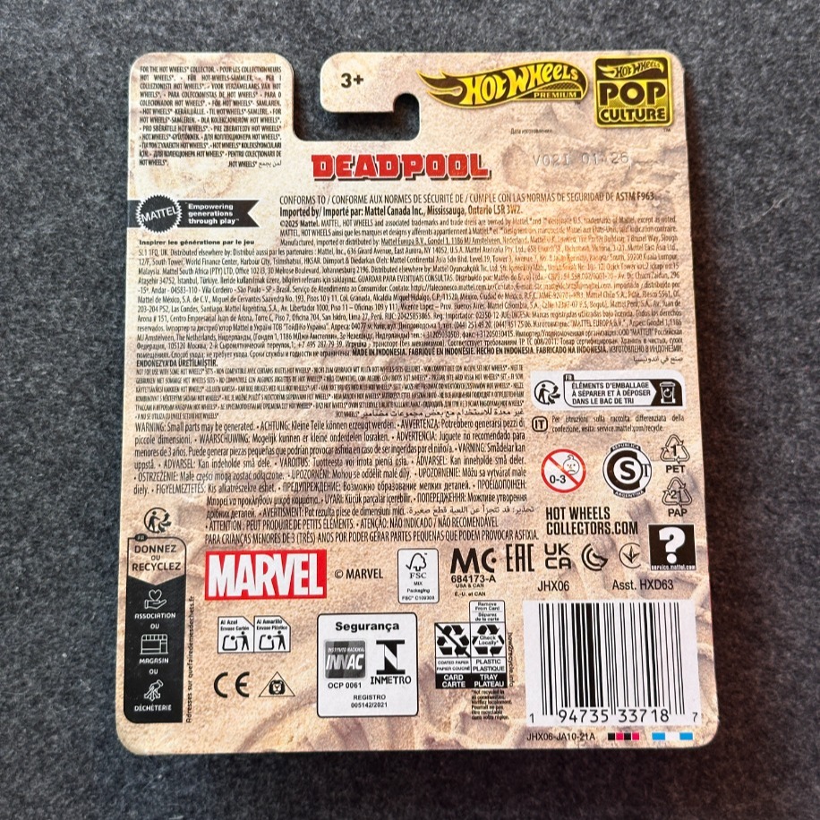 Hot Wheels Marvel Spider-Mobile Dead-Buggy Pop Culture Premium (2026)