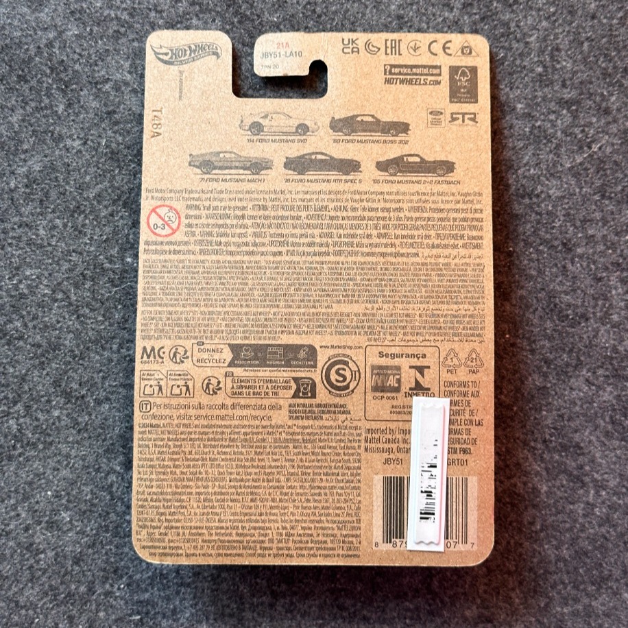 Hot Wheels Silver Series 60 Years Anniversary '69 Ford Mustang Boss 302 (2024)