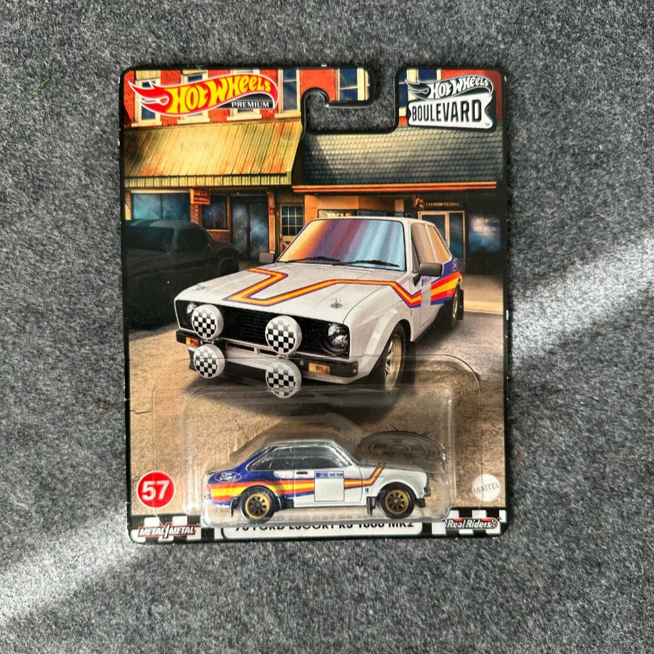 Hot Wheels '78 Ford Escort RS 1800 MK2 Boulevard Premium (2020)