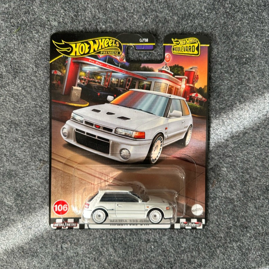 Hot Wheels Mazda 323 GTR Boulevard Premium (2020)