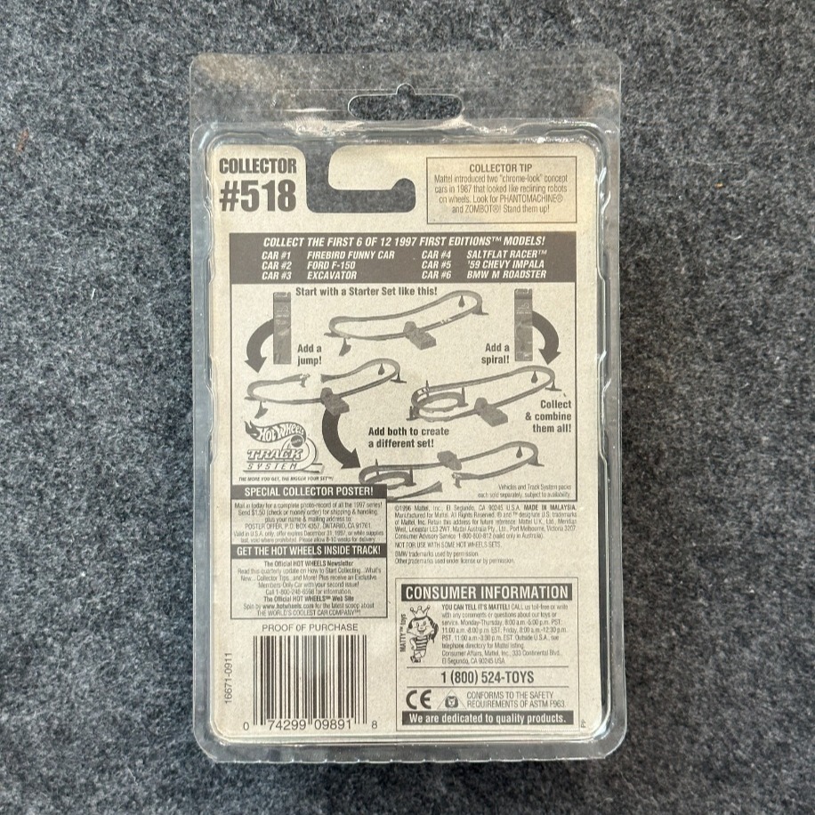 Hot Wheels First Editions BMW M Roadster (1996)