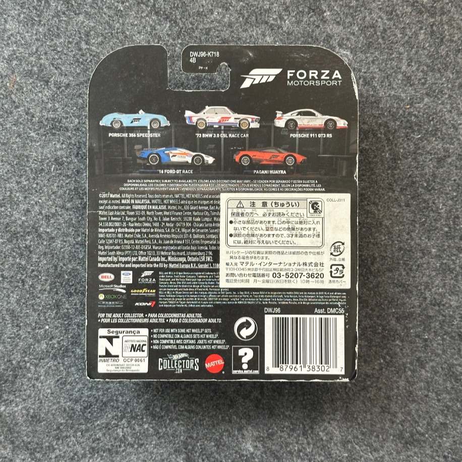 Hot Wheels Retro Entertainment Forza Motorsport Porsche 356 Speedster (2017)