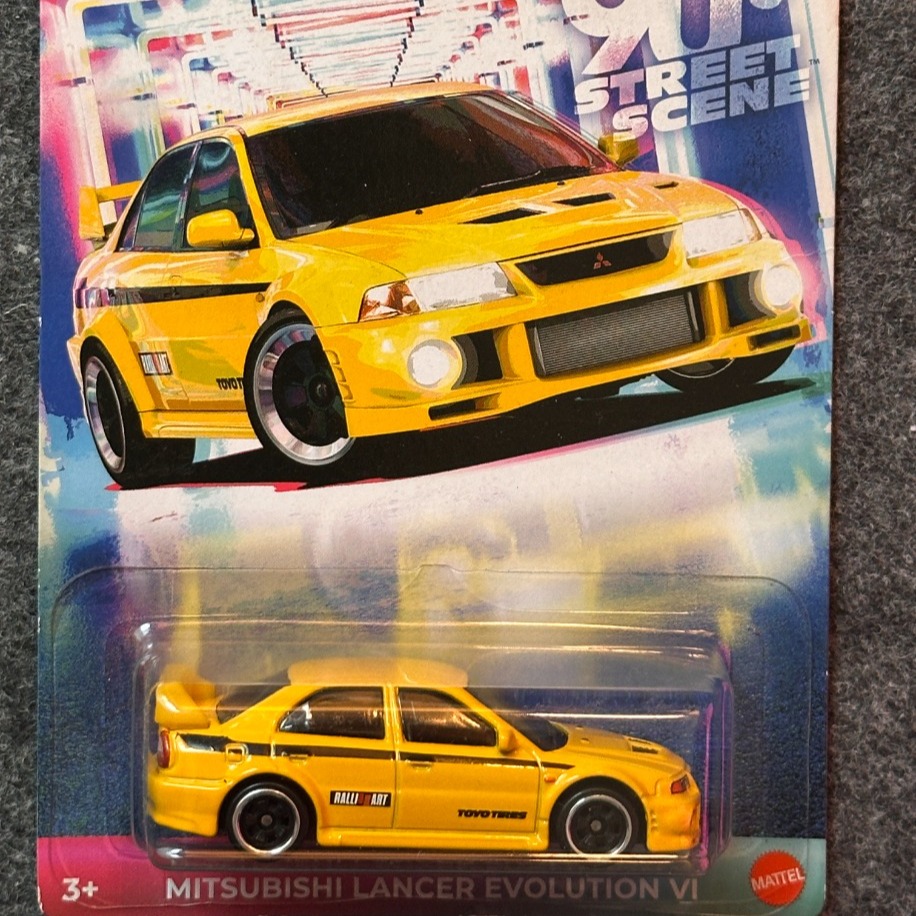 Hot Wheels 90's Street Scene Mitsubishi Lancer Evolution VI (2024)