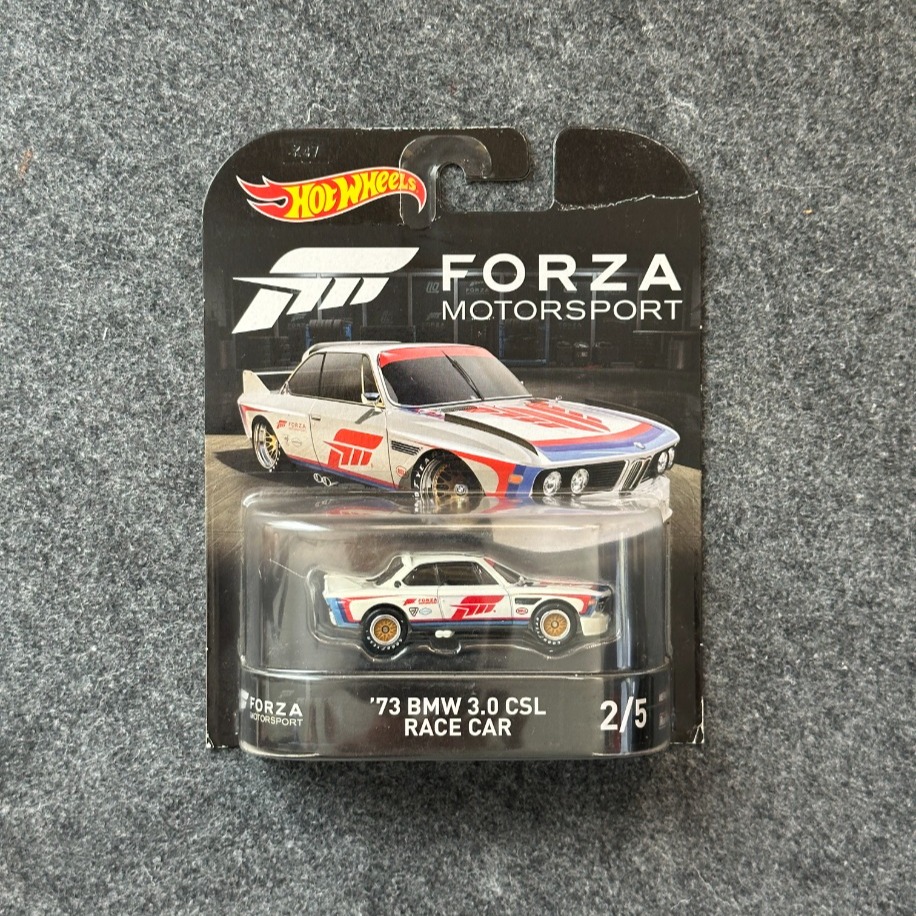 Hot Wheels Retro Entertainment Forza Motorsport '73 BMW 3.0 CSL Race Car (2017)