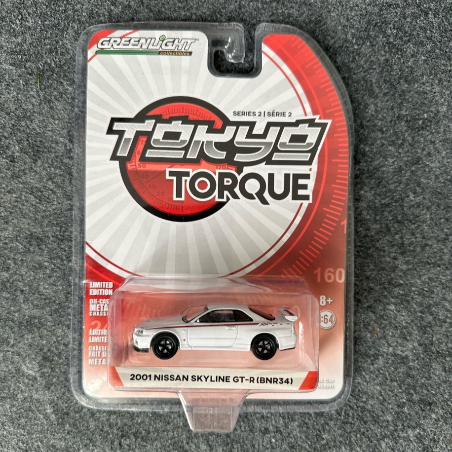 Greenlight 2001 Nissan Skyline GTR R34 1:64 (2018)