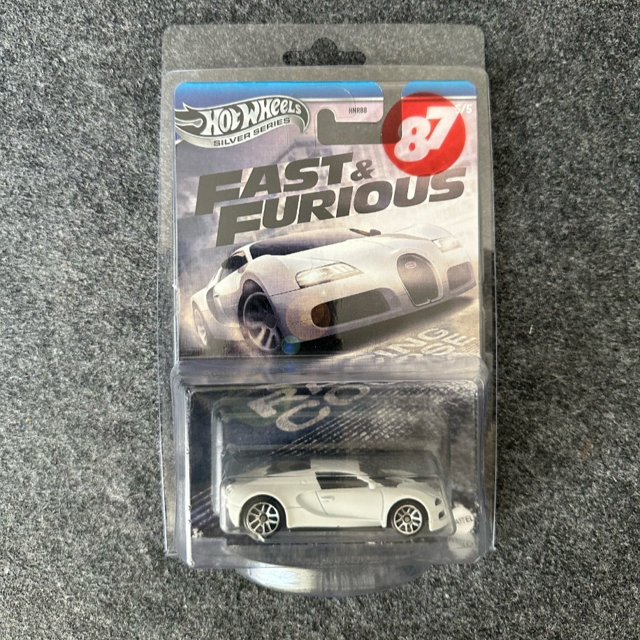 Hot Wheels Fast & Furious Silver Series Bugatti Veyron (2025)