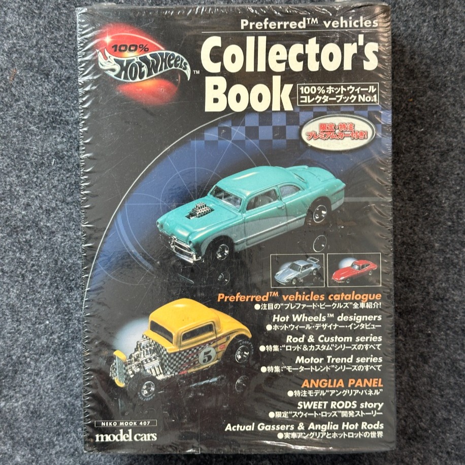 Hot Wheels "Sweet Rods" Anglia Panel Collector's Book (2002)