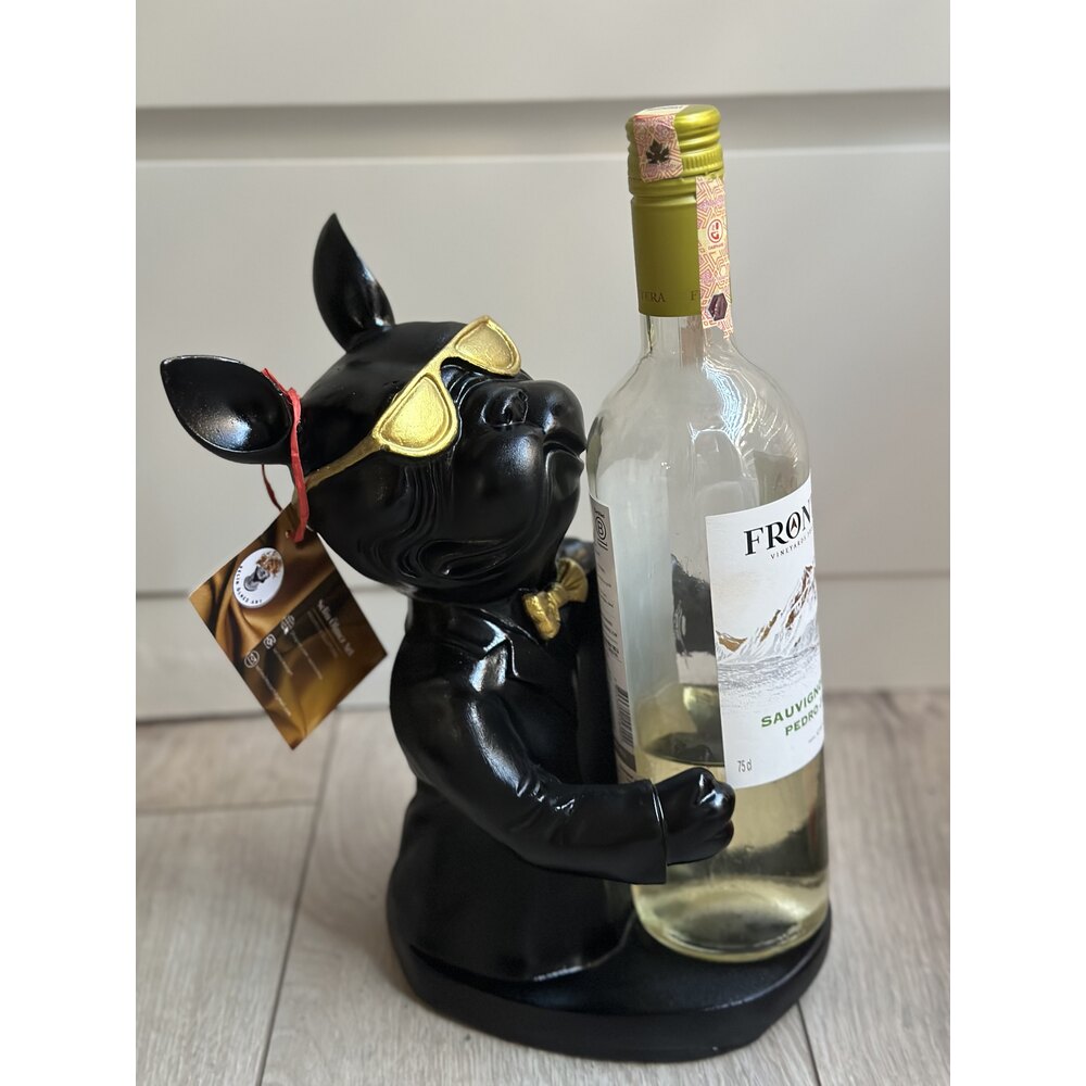 French Bulldog Şaraplık