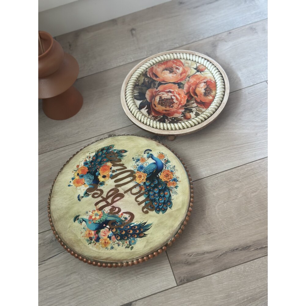Ahşap Ayaklı Sunumluk