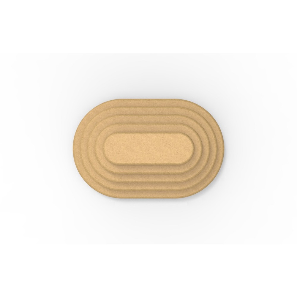  Modern Oval Dik Kalıp (5'li Tam Set)