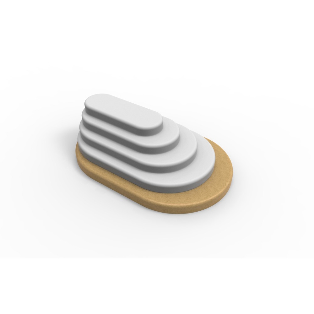  Modern Oval Dik Kalıp (30cm)
