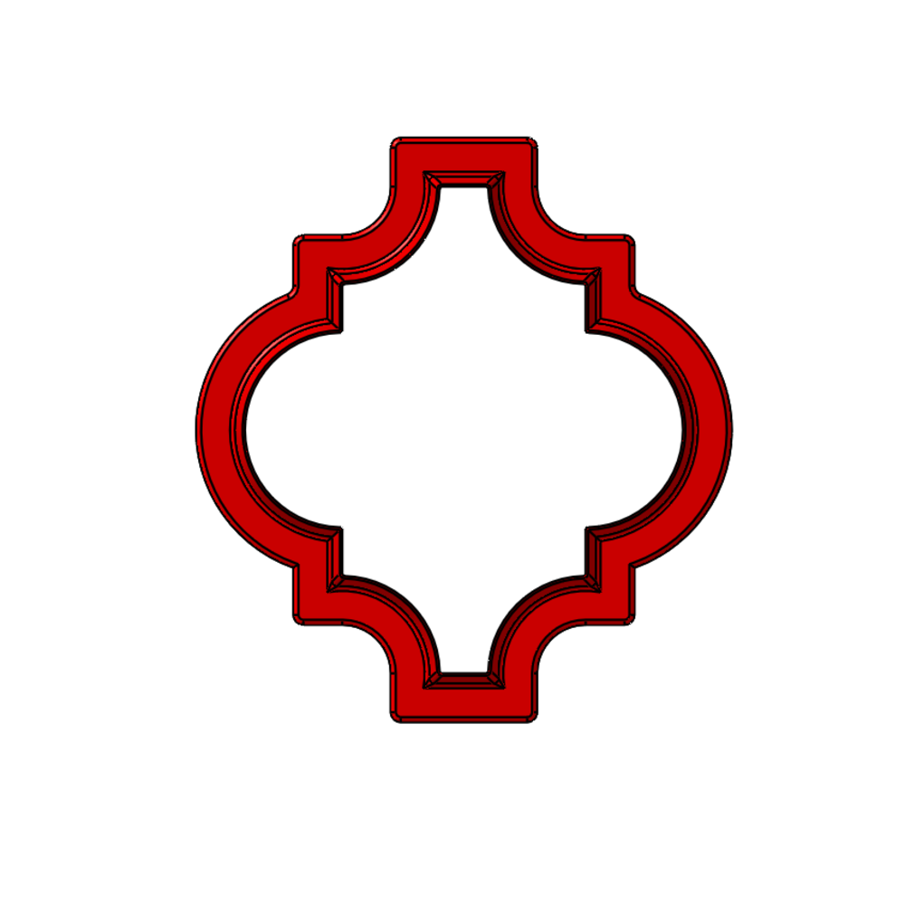 Morokan Mozaik Kesme Şablon Kalıp No:1