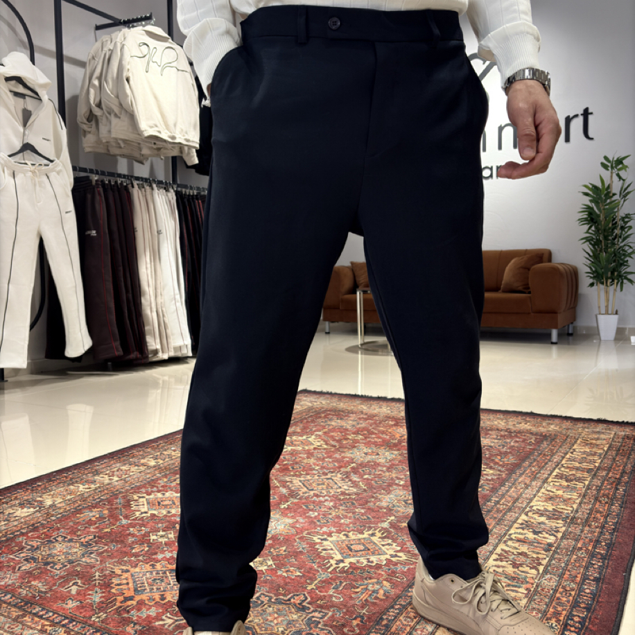 İtalyan Kesim Kumaş Pantolon Lacivert