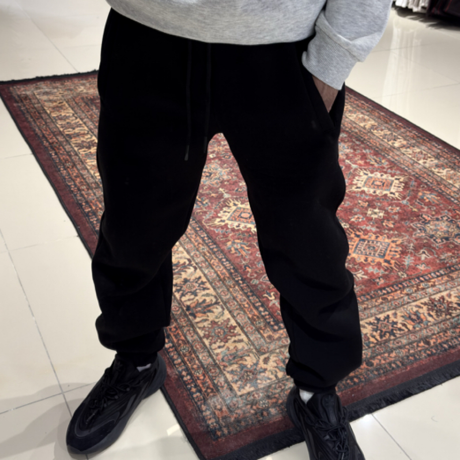 Paça Lastikli Eşofman Altı Siyah